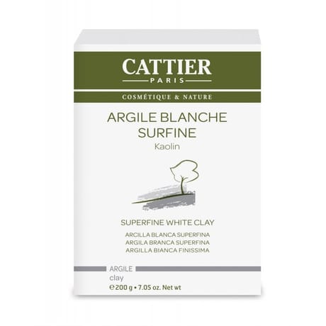 Cattier Argile blanche surfine 200g bio