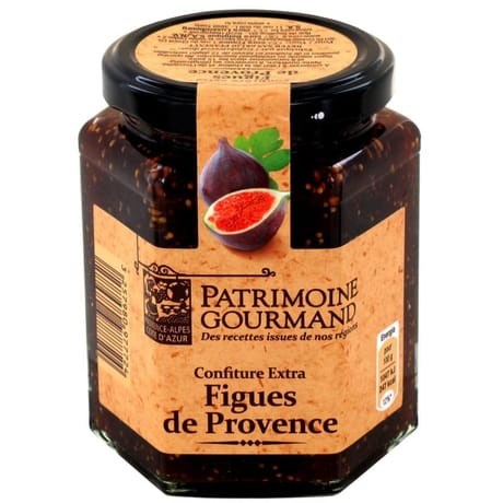 Patrimoine gourmand confiture extra de figues de Provence 325g