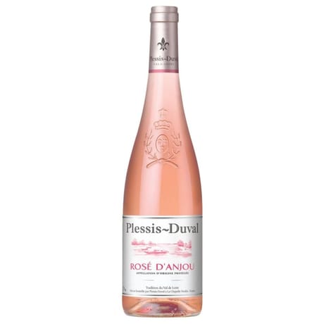 Aoc plessis duval rose d'anjou terra vitis 11% 75cl