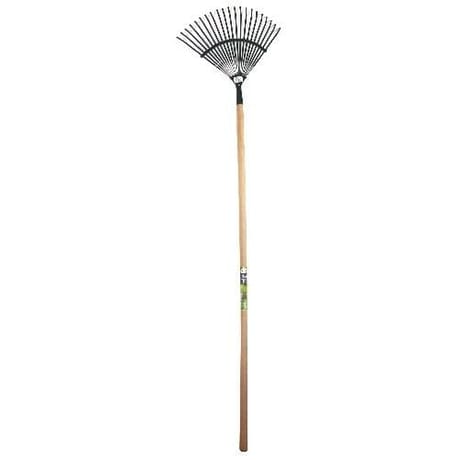 Cora balai à gazon fil plat emmanché 140cm