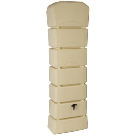 Récupérateur à eau mural latitude 300 litres beige avec couvercle