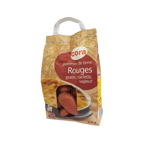 Pomme de terre vapeur rouge Cora 2kg