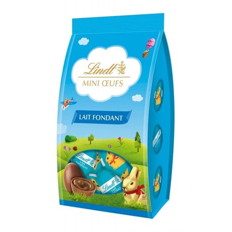 Lindt mini oeufs lait fondant x1-180g