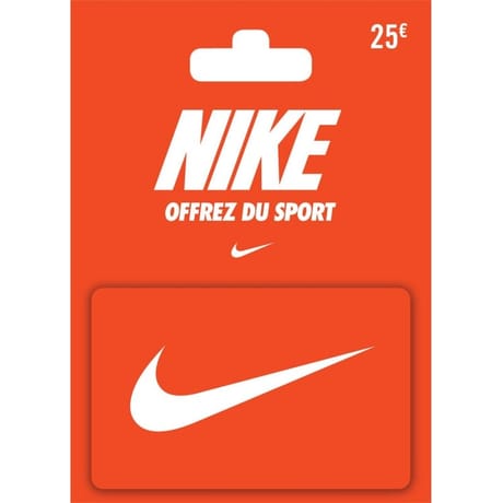Carte nike 25E