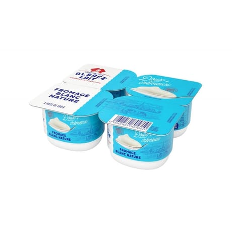 Alsace Lait fromage blanc 20% mg 4x100g