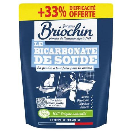Briochin bicarbonate de soude ecocert 500g + 33% offert