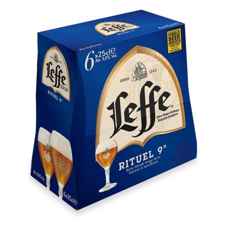 Leffe rituel 6x25cl 9%vol