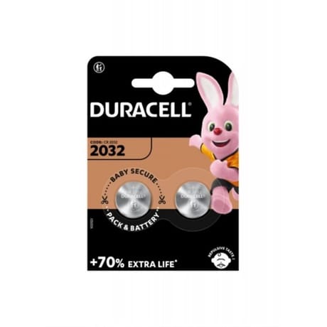 Duracell 2 piles pour appareil electronique spe 2032x2 4g
