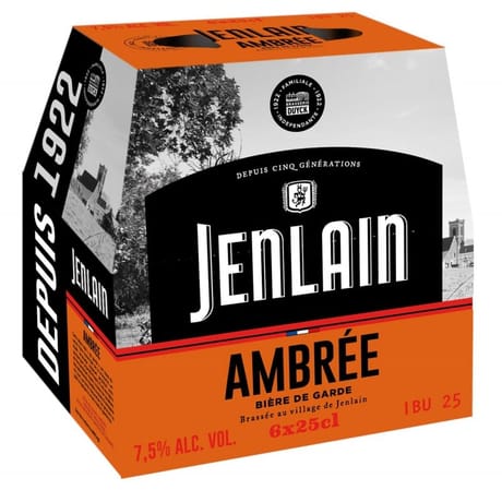 Jenlain ambrée 6x25cl 7.5%vol