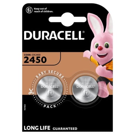 Duracell piles speciales 2450x2 13g