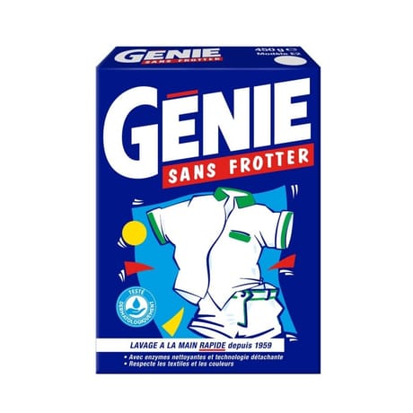 Génie lessive main poudre sans frotter 450 g