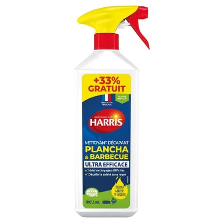 Harris nettoyant plancha & barbecue ecocert 750ml + 33% gratuit