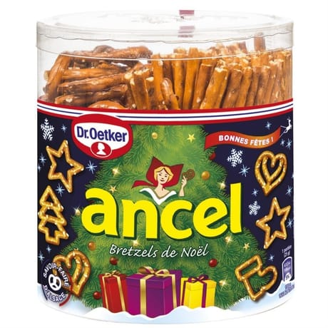Ancel assortiment sticks et bretzels noël 300g