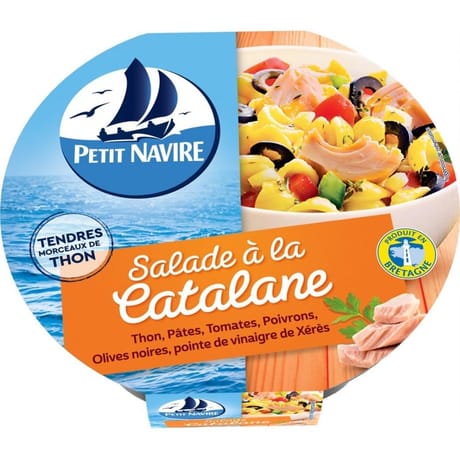 Petit Navire salade au coeur de la région catalane 220g