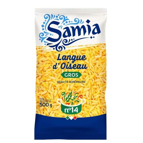 Samia pâtes risone n°14 500 g