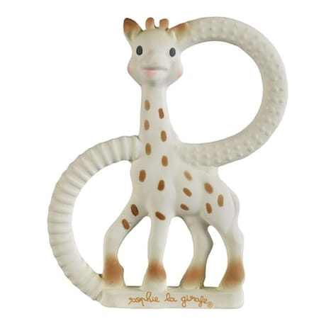 Anneau de dentition caoutchouc naturel Sophie la girafe