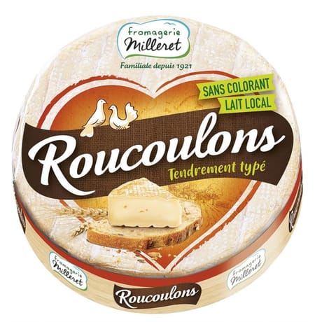 Fromagerie milleret Roucoulons  55%mg 220g