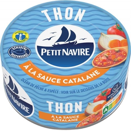 Petit navire thon a la sauce catalane 140g