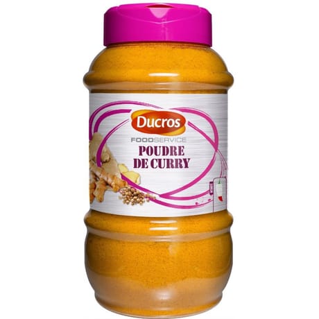 Ducros poudre de curry boîte 440g