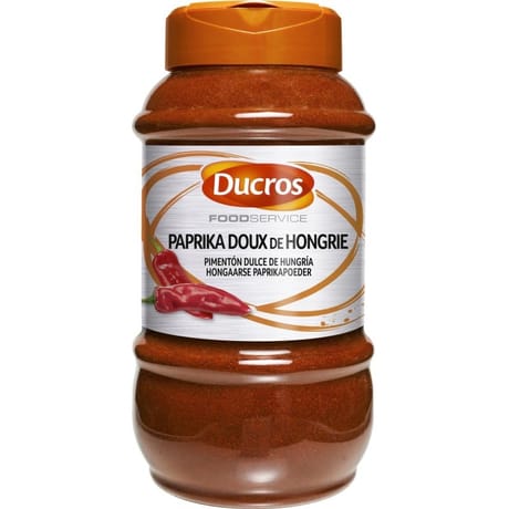 Ducros paprika doux de Hongrie boîte 500g