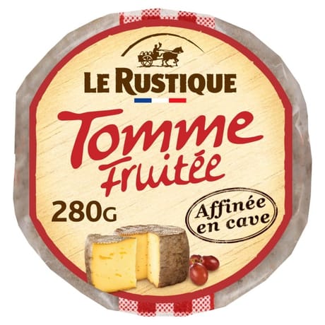 Le rustique tomme fruitée 280 g