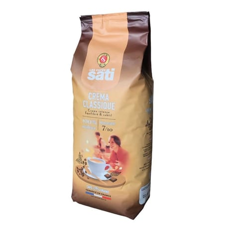 Sati café crema 100% arabica grains 1kg