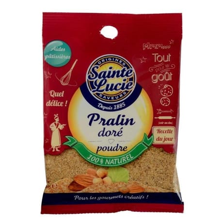 Sainte lucie pralin doré broye fin sachet 75g