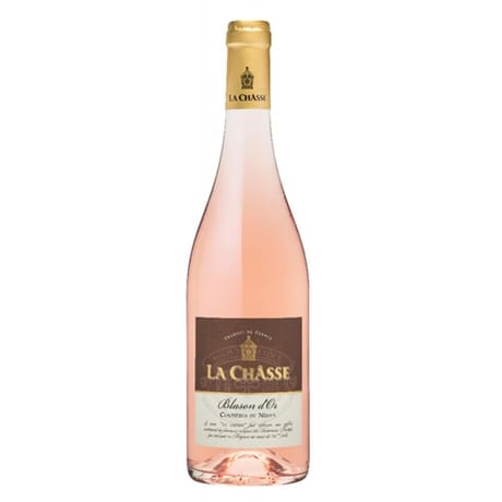 Costières de Nîmes Rosé la Chasse Blason d'Or 13% Vol.75cl