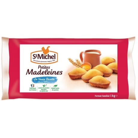 St michel madeleines coquilles oeufs de plein air 1kg