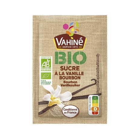 Vahiné sucre vanillé bourbon bio 35g