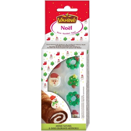 Vahiné assortiment 8 décors festifs 13g