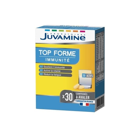 Juvamine top forme immunité 30 comprimés à avaler 33g