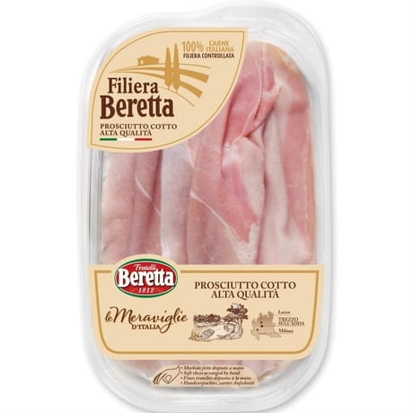 Jambon cuit nostrano 120g merveille d'italie