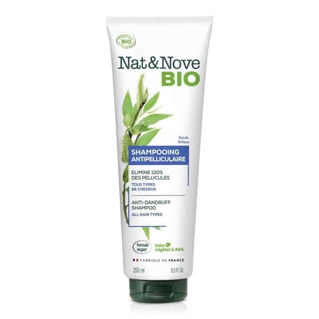Nat & nove bio shampooing anti-pelliculaire tous types de cheveux 250ml