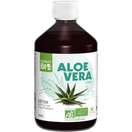 Esprit bio aloe vera bio bouteille 500 ml