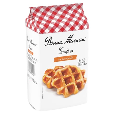 Bonne Maman gaufres au beurre et perles de sucre 300g