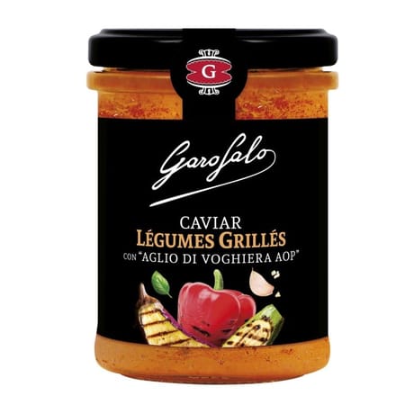 Garofalo sauce caviar aux légumes grillées 175g