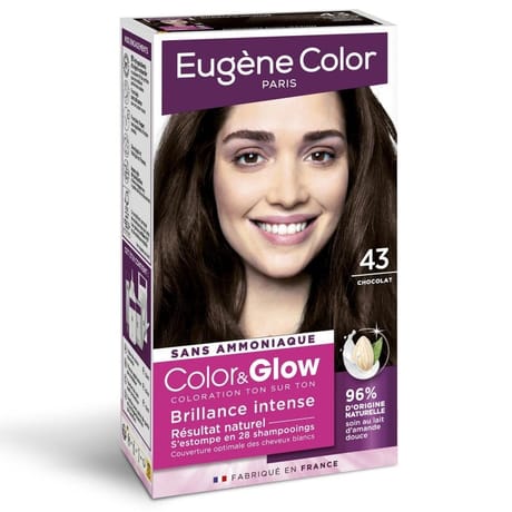 Eugene perma eugene color coloration color & glow 43 chocolat