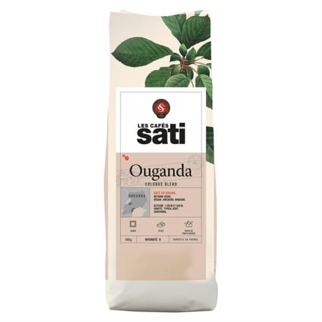 Sati café grains ouganda 500g