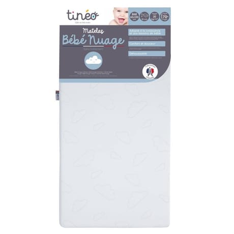 Matelas nuage 60x120x10 cm