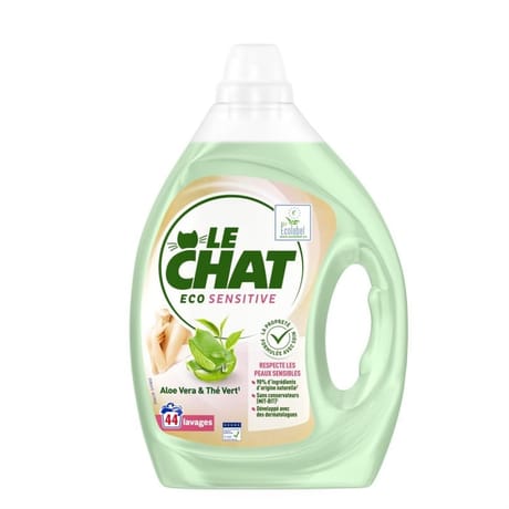 Le chat lessive eco sensitive 44 lavages 1.98l