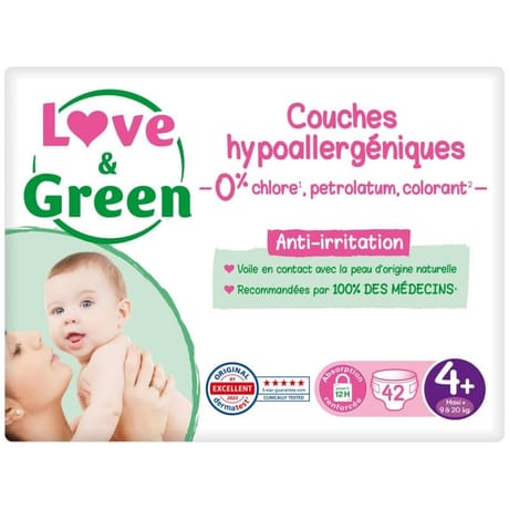 Love & green couches écologiques bio t4+  x42