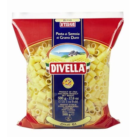 Divella pâtes ditali n°61- 500gr