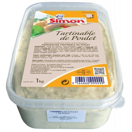 Simon Salade de poulet 1kg