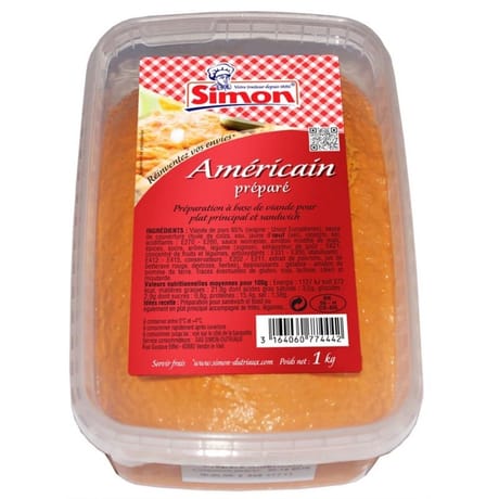 Simon Américain préparé 1kg