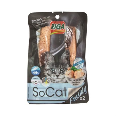 Riga socat freshly filet de thon x2 25G