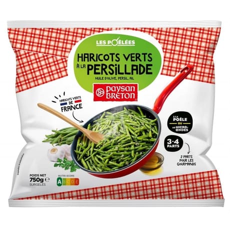 Paysan Breton les haricots verts à la persillade 750g