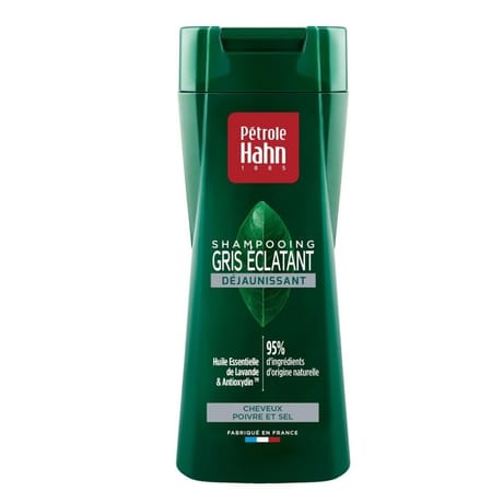 Pétrole hahn shampooing gris éclatant déjaunissant 250 ml