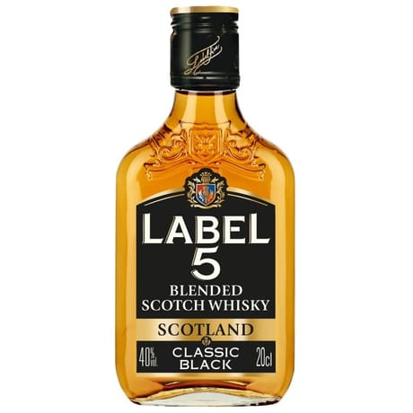 Label 5 scotch whisky flask 20cl 40%vol