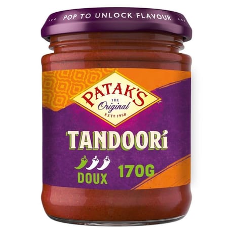 Pataks pate curry tandoori 170g